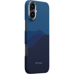 Чехол для iPhone 16 Pitaka StarPeak Tactile Woven case (Over The Horizon)