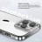 Чехол накладка для iPhone 16 Pro Gurdini Alba Series Protective (прозрачный матовый)