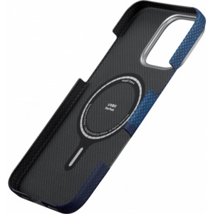 Чехол для iPhone 16 Pro Pitaka StarPeak Tactile Woven case (Over The Horizon)
