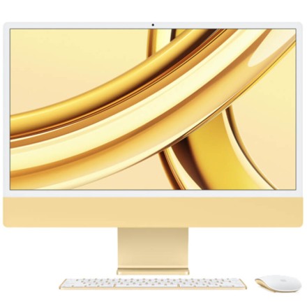 Моноблок Apple iMac 24" Retina 4,5K (M3 8C CPU, 10C GPU) 16/1TB SSD желтый